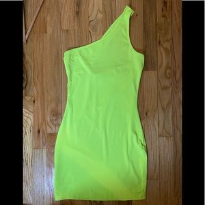 Neon Green Dress